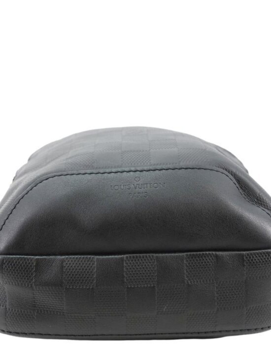 Louis Vuitton  Avenue Sling Damier Infini Leather Backpack Bag Black main image 8